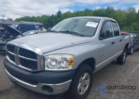 2008 Dodge Ram 1500 St/Sxt из США, поврежденный, VIN 1D7HU18N98S587656